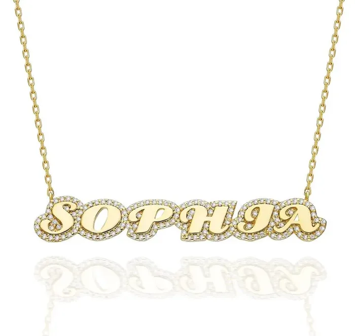 Grace PK Necklaces Dazzling Custom Name Necklace