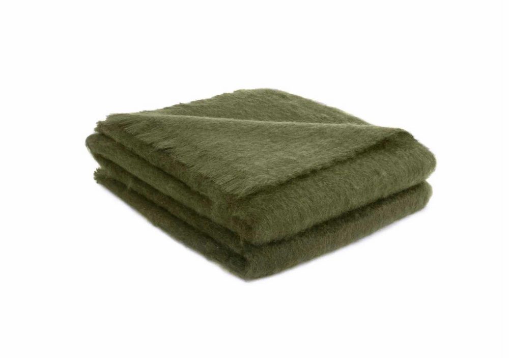 Blankets & Throws |  Mohair Throw Blankets & Throws Ardoise