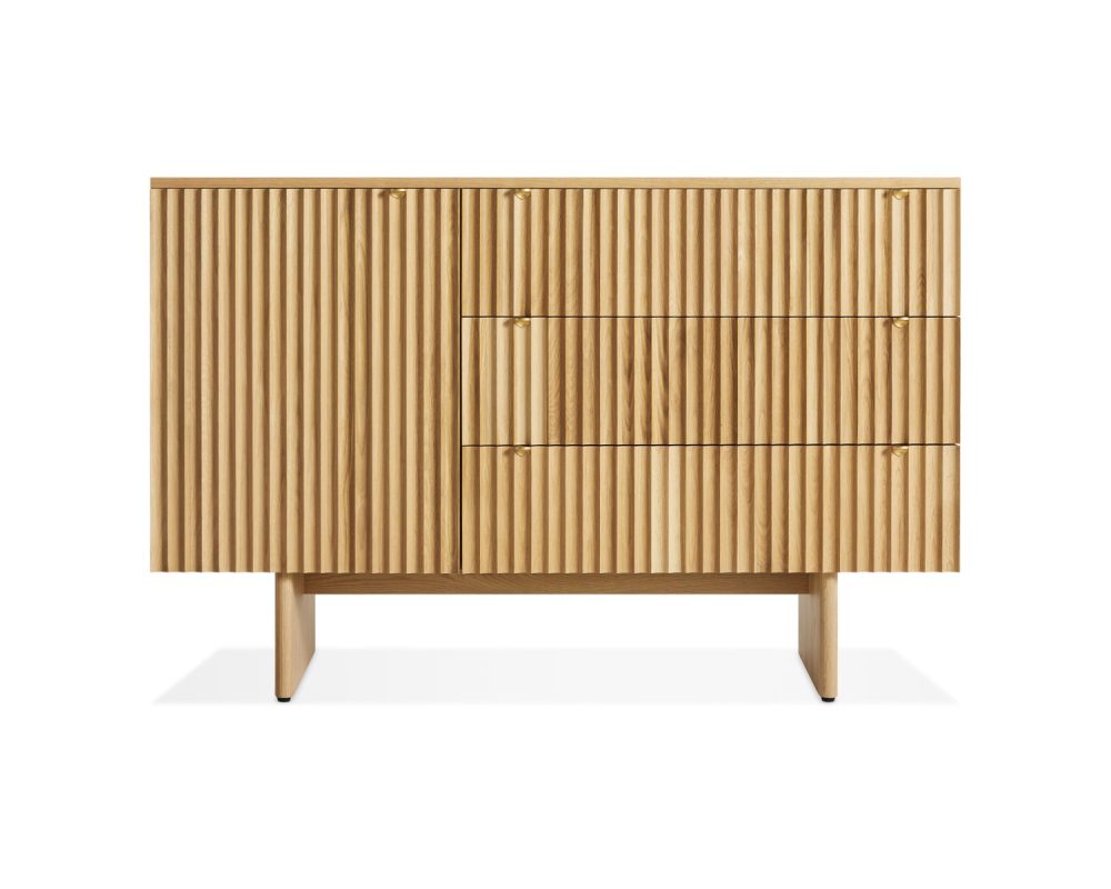 Consoles & Credenzas |  Murmur 1 Door / 3 Drawer Credenza Consoles & Credenzas Consoles & Credenzas