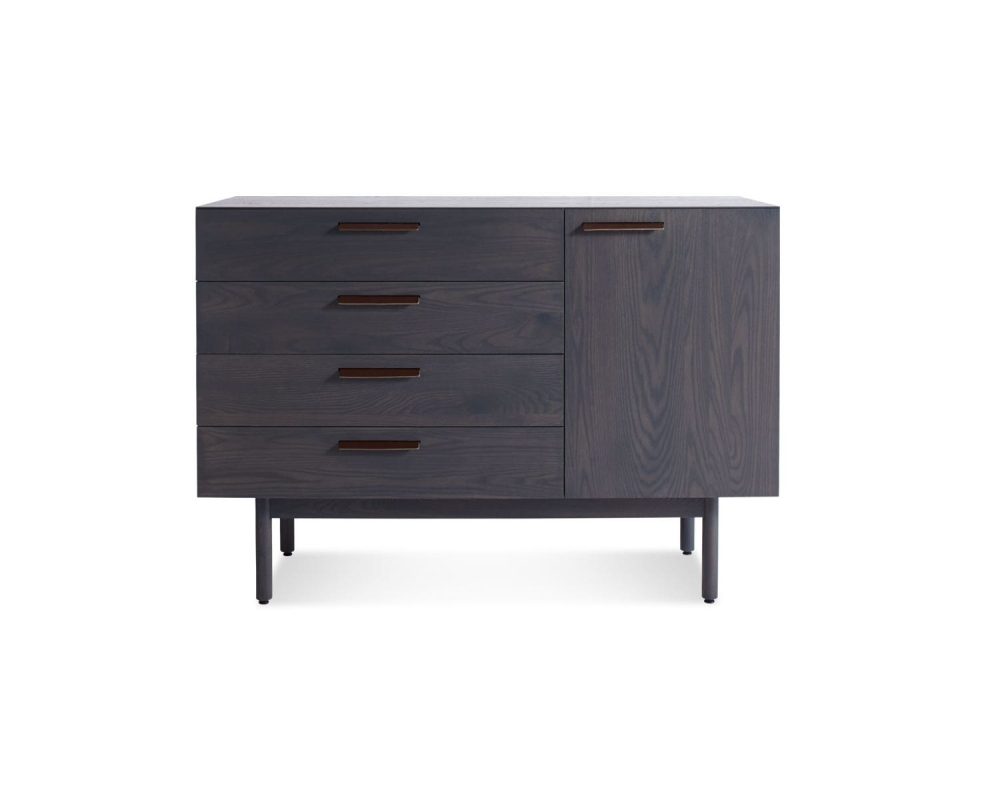 Consoles & Credenzas |  Shale 4 Drawer / 1 Door Credenza Consoles & Credenzas Consoles & Credenzas