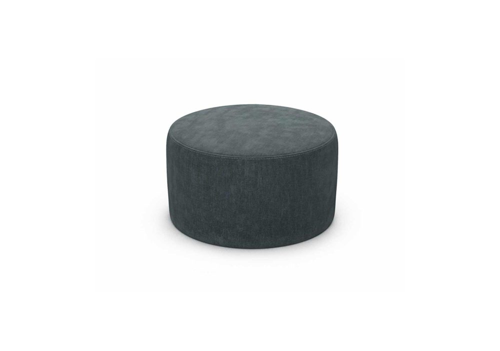 Ottomans & Benches |  Harrison Circle Footstool Ottomans & Benches Cozy Chenille - Suede Shoes