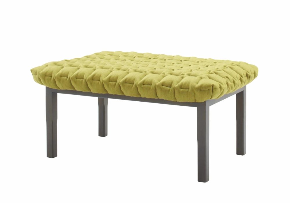 Ottomans & Benches |  Ruché Footstool Ottomans & Benches Forest Nap Lichen