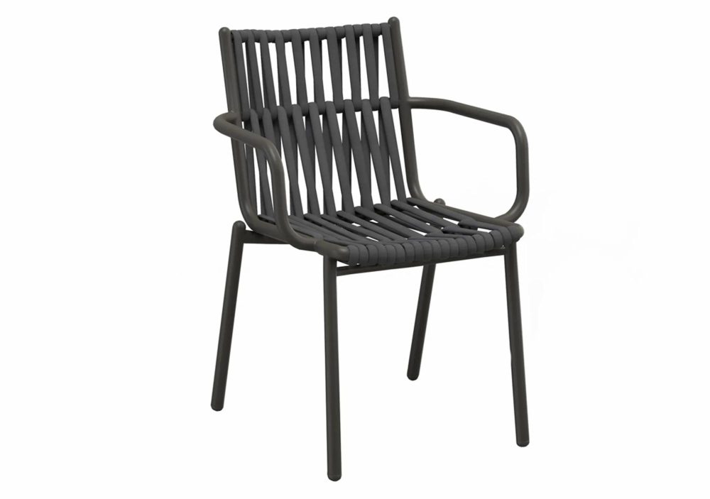 Outdoor Dining |  Loop Dining Armchair Outdoor Dining Anthracite / Carbon