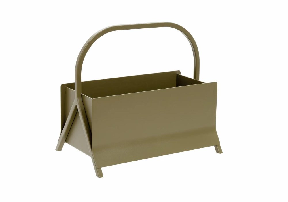 Planters |  Branch Low Planter Planters Juniper Green