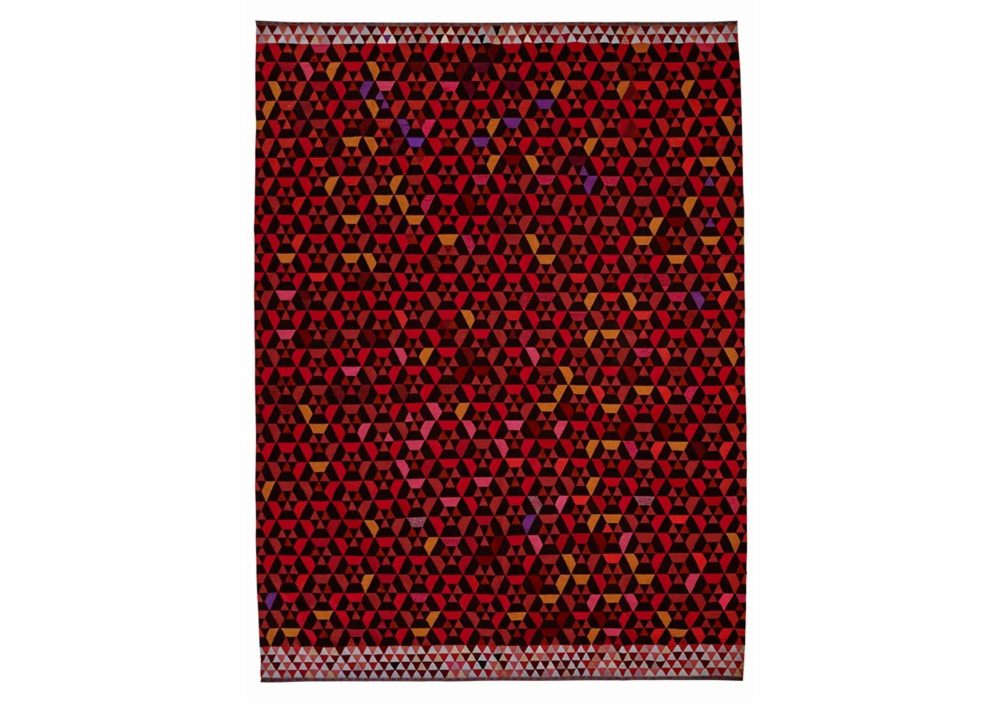 Rugs |  Hex Hex Rug Rugs Chrome Base / Black Shade