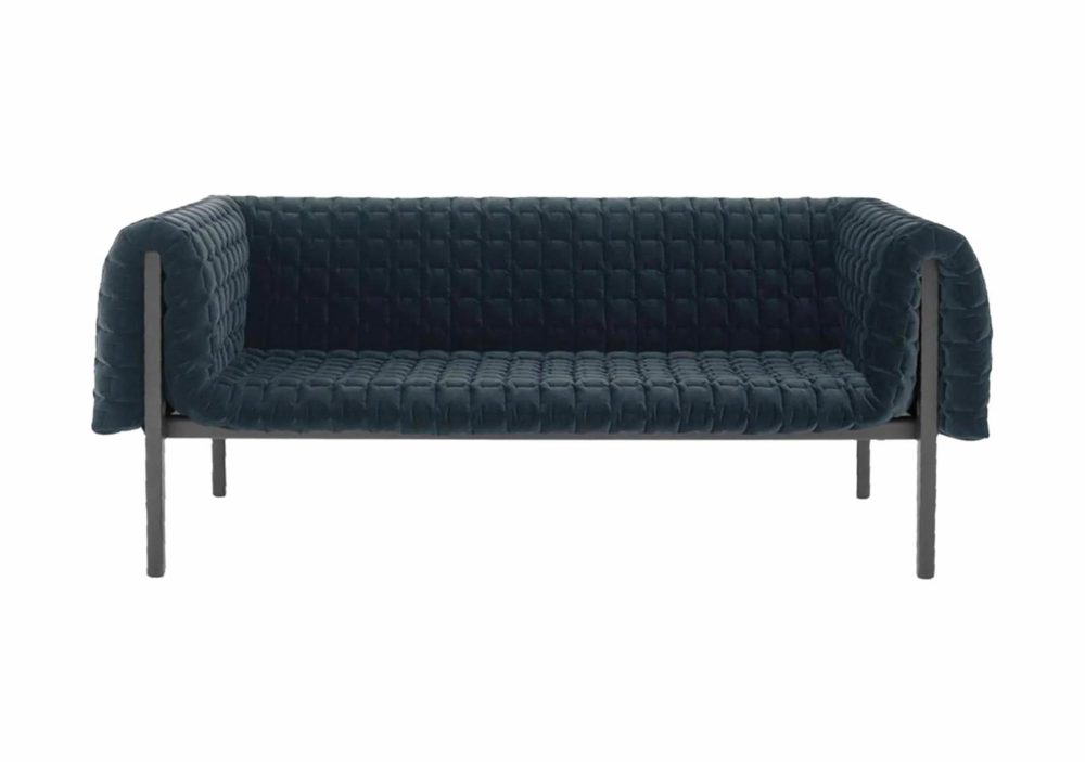 Sofas |  Ruché Settee Sofas Harald 3 Anthracite