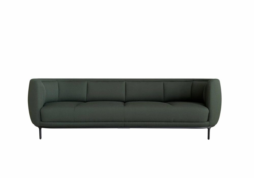 Sofas |  Vuelta 4 Seater Sofa Sofas Karakorum Perla / Black Grey Legs