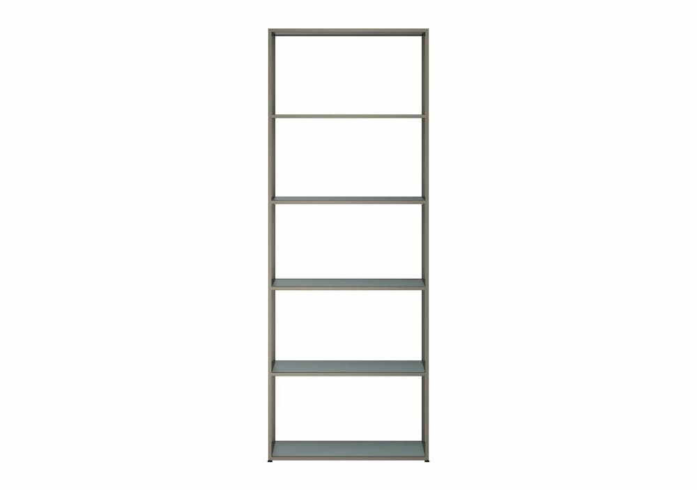 Storage & Display |  Dita Shelving Unit Storage & Display Grey Smoked Glass