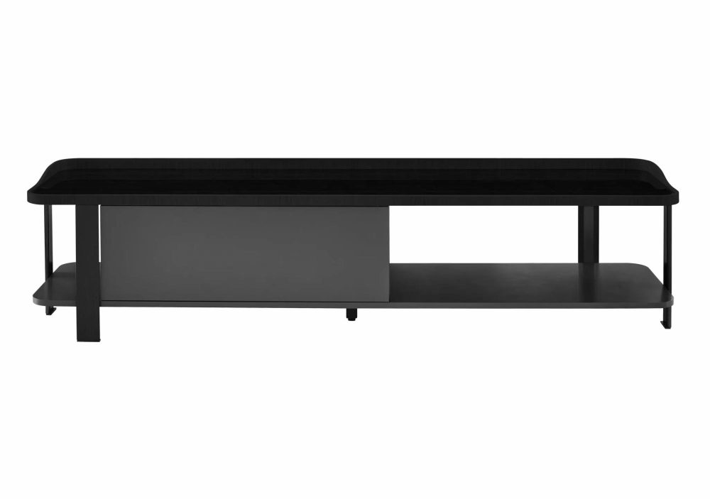 Storage & Display |  Postmoderne Tv Cabinet Storage & Display Black Marble-Effect Ceramic