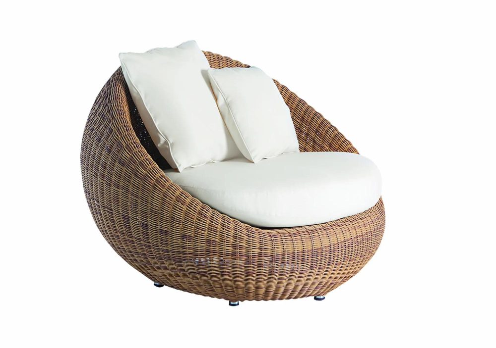 Sunloungers |  Bubble Armchair With Cushion Outdoor Living Finish Toasted / Fabric G1 22