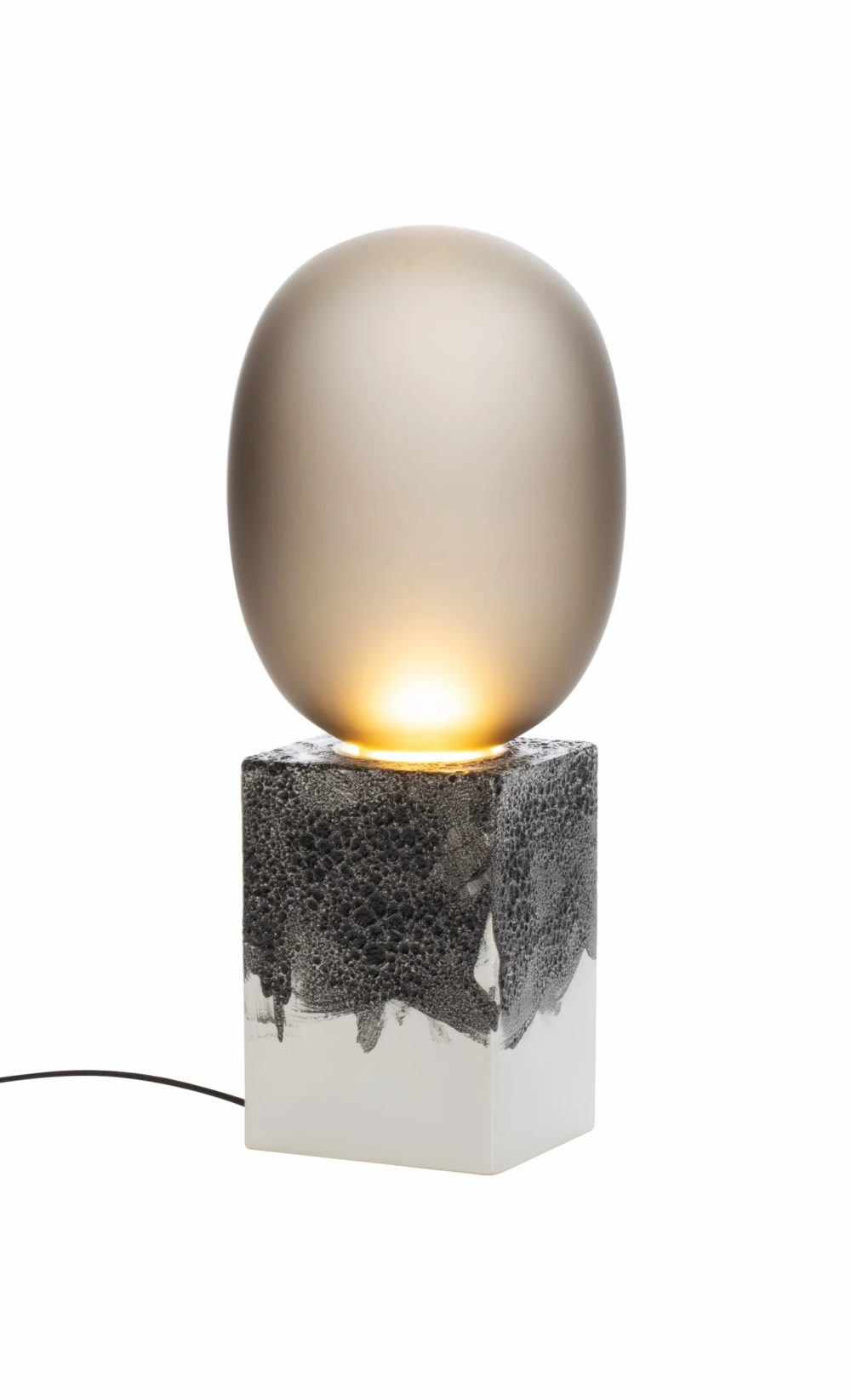 Table Lamps |  Magma One Light Table Lamps Glass White Acetato/ BaseColombia