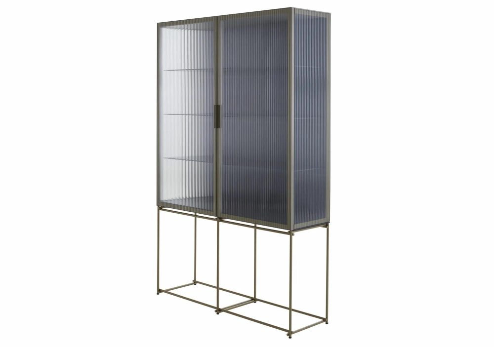 Storage & Display |  Canaletto 2 Door Display Cabinet Storage & Display Plomb Lacquer