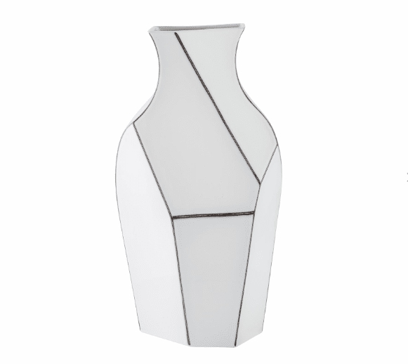 Vases |  Polygon Vase Vases Gloss White